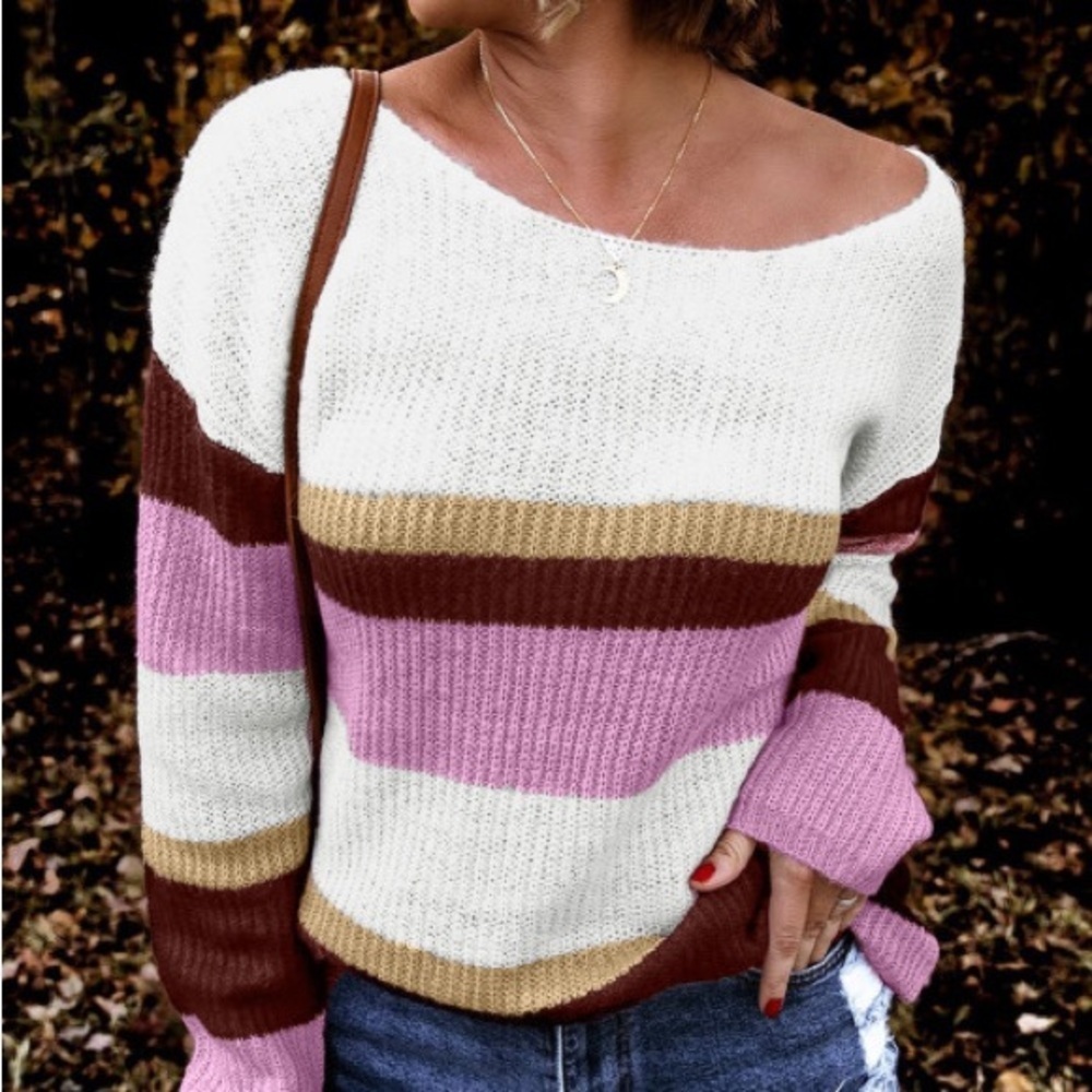 This Time Around Colorblock Sweater